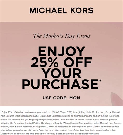 michael kors code 2020|michael kors handbags promo code.